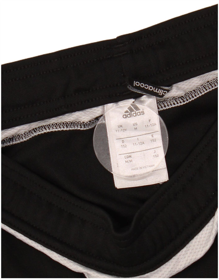 ADIDAS Pantalones de chándal Climacool para niño 11-12 años Negro Poliéster