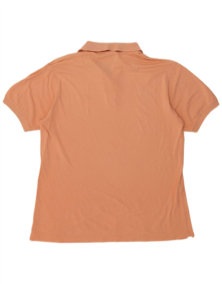 Polo Lacoste para hombre talla 5 grande naranja