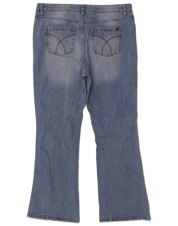 Crew Clothing Vaqueros Bootcut para Mujer UK 16 Large W36 L31 Algodón Azul