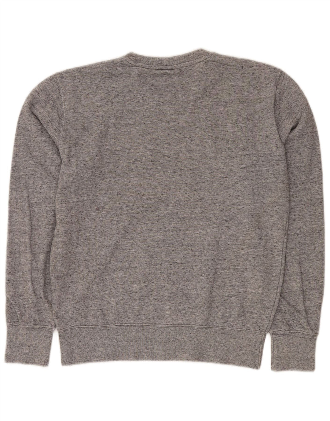 CHAMPION Sudadera gráfica para hombre Jersey pequeño de algodón moteado gris