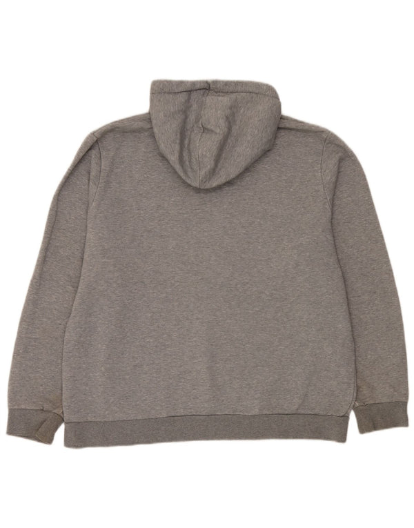 Puma Hombre Graphic Sudadera con capucha Jumper XL Gris Algodón