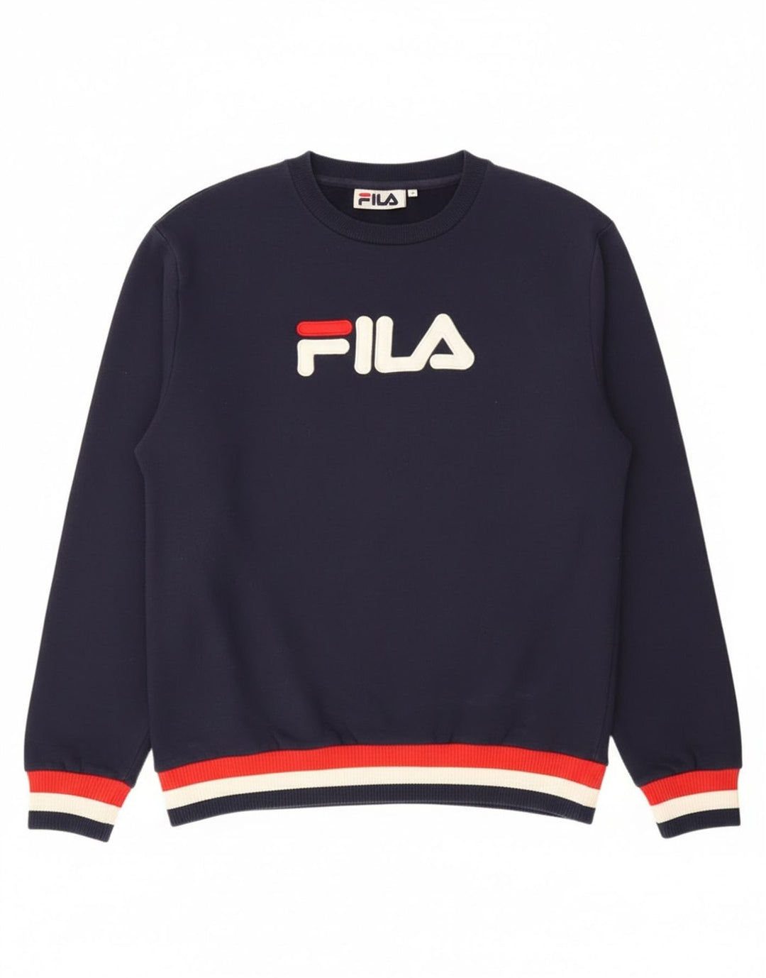 Fila Hombre Graphic Sudadera Jumper Medium Azul Marino Algodón