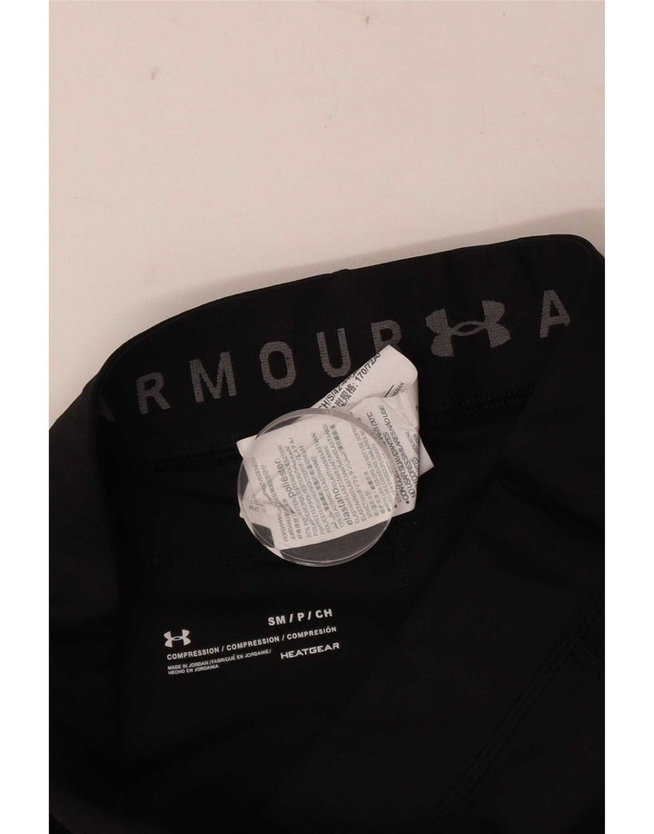 Under Armour Leggings para mujer Reino Unido 10 Pequeño Poliéster geométrico negro