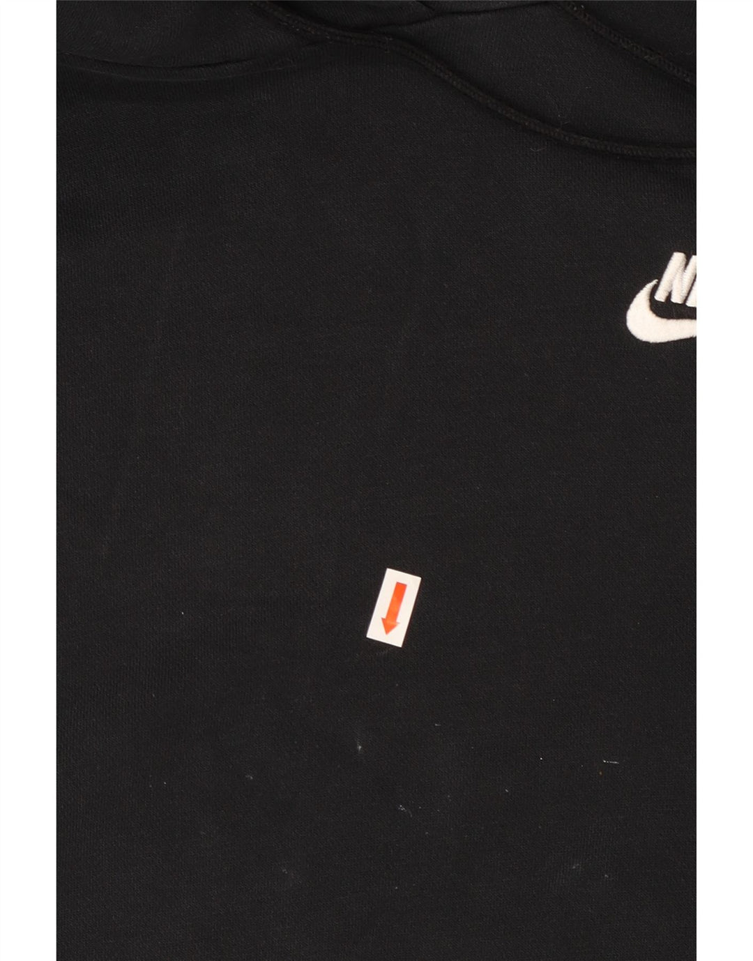 NIKE Jersey con capucha extragrande para mujer Reino Unido 14 Mediano Negro Algodón