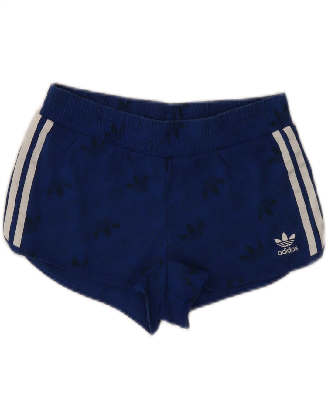 ADIDAS Pantalones cortos deportivos gráficos para mujer Reino Unido 8 Pequeño Azul