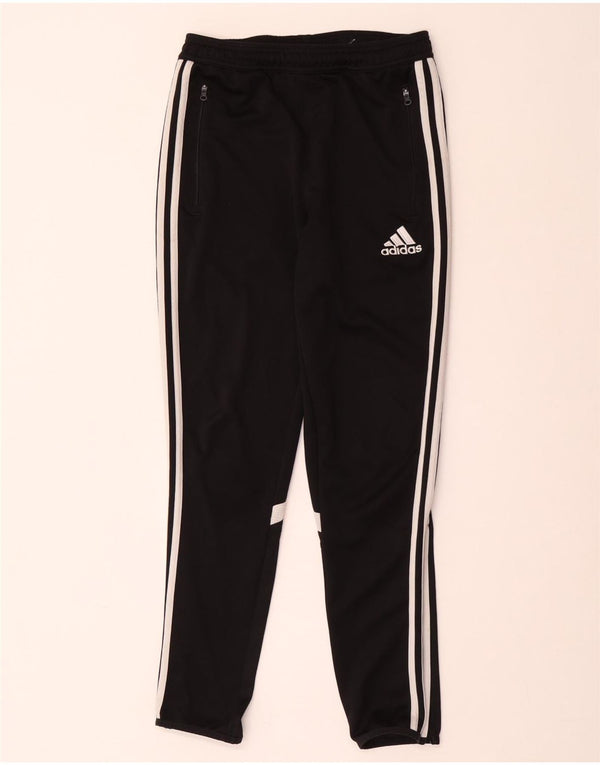 Adidas Chicos Climacool Chándal Pantalones Joggers 13-14 Años XL Negro
