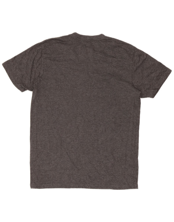 Camiseta de golf Adidas para hombre Top poliéster moteado gris medio