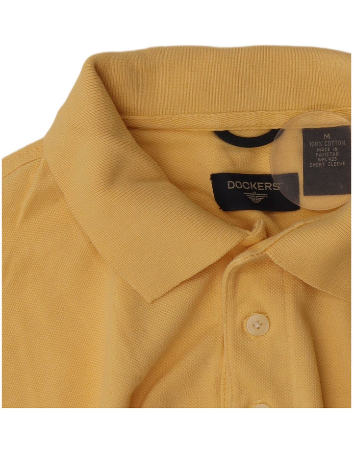 Dockers Polo Hombre Algodón Amarillo Medio