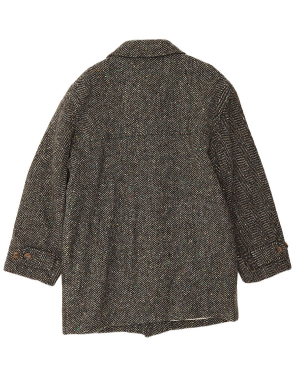 Abrigo para hombre Faciba IT 52 XL Lana de espiga gris