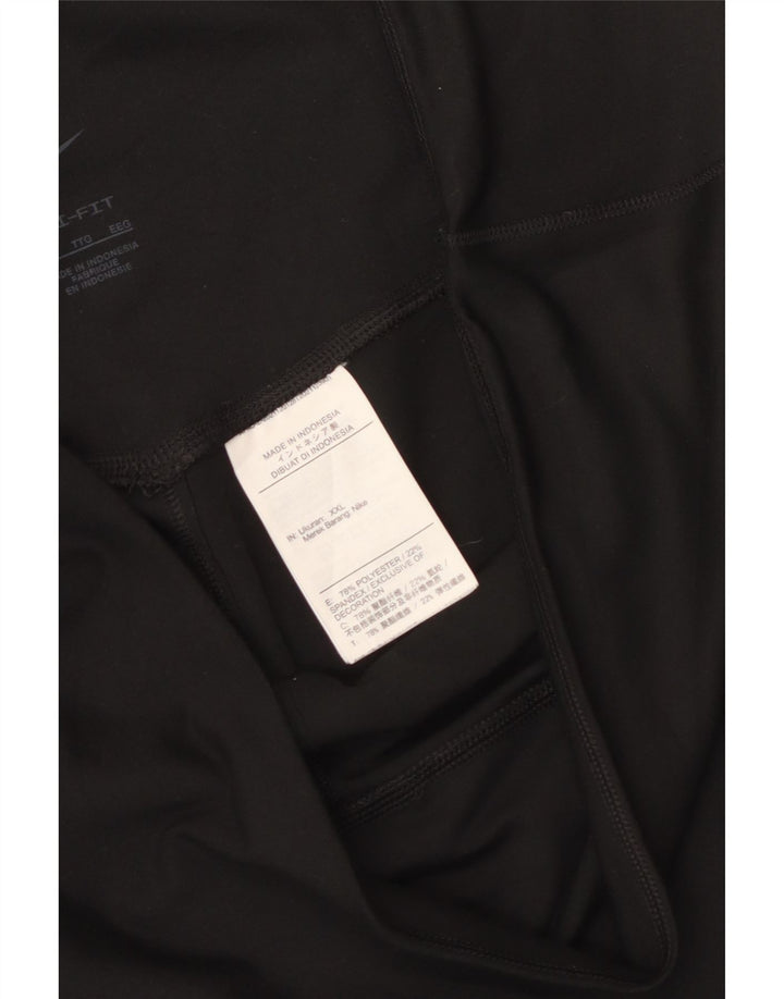 Nike Leggings Dri Fit para mujer UK 20 2XL Negro Poliéster