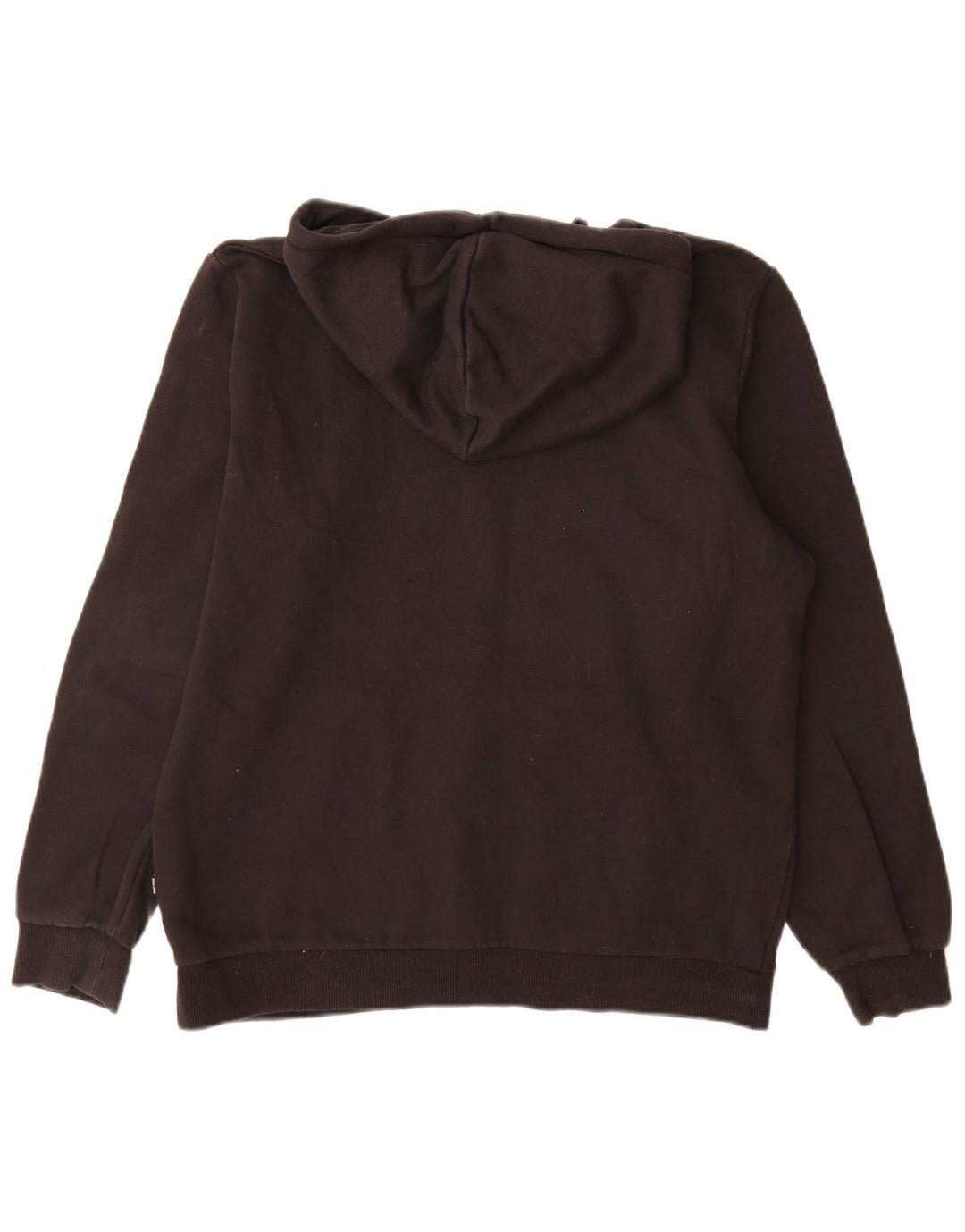 Puma Hombre Sudadera Con Capucha Gráfica Jersey De Algodón Negro Mediano