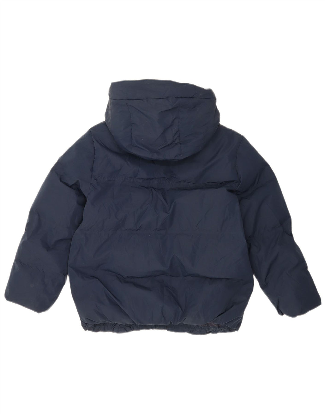 Zara Anorak Niña Con Capucha 8-9 Años Azul Marino Poliéster