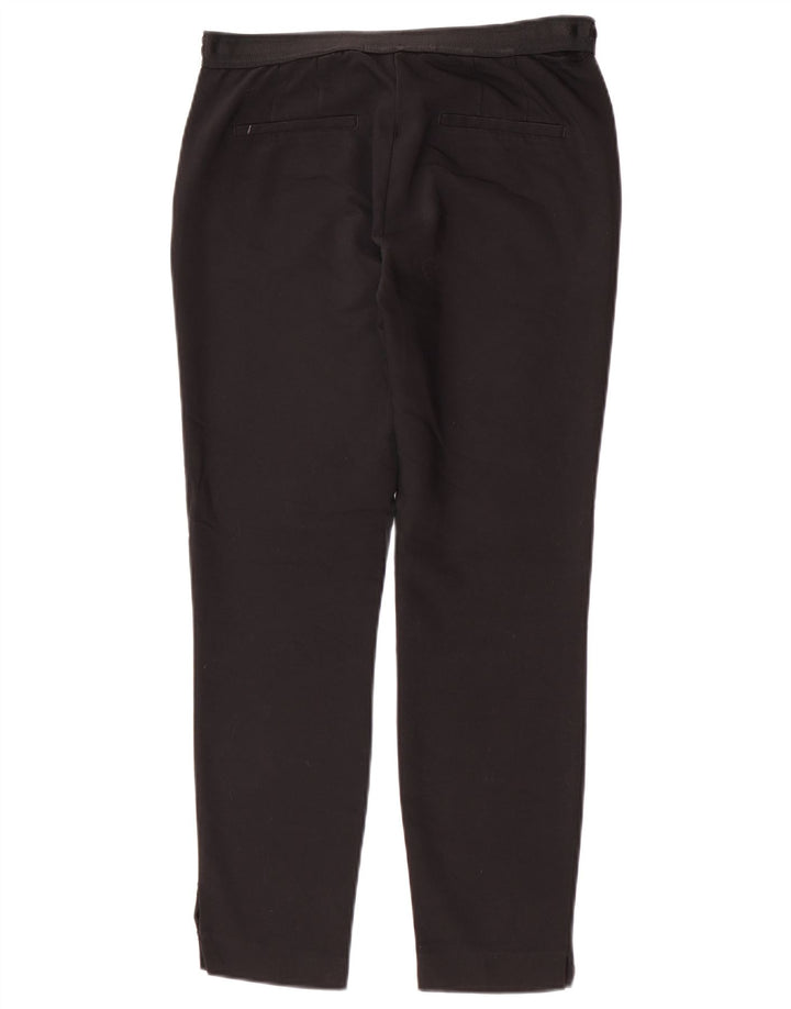 Zara Mujer Pantalón Chino Slim Medium W28 L26 Algodón Negro