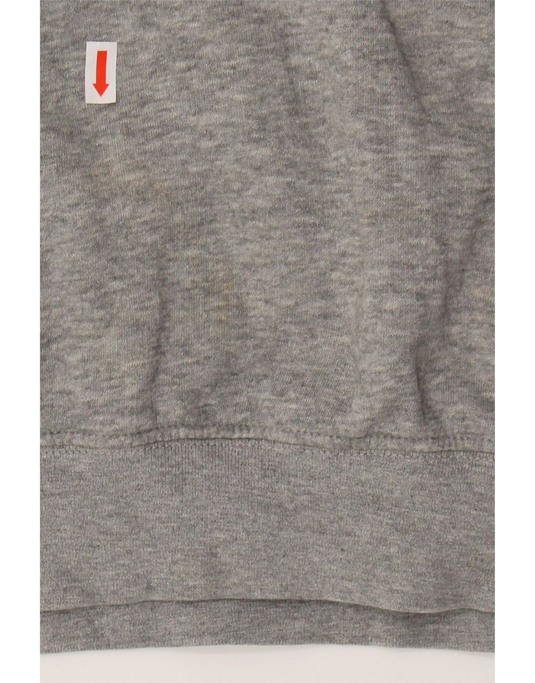 CHAMPION Mens Zip Neck Sweatshirt Jumper XS Grey Cotton