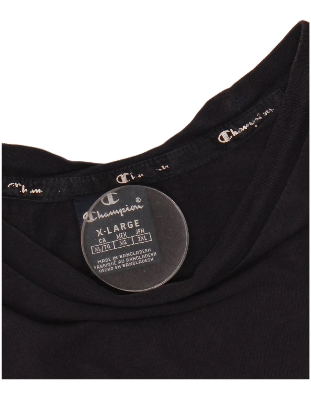 Champion Camiseta Gráfica Hombre Top XL Azul Marino