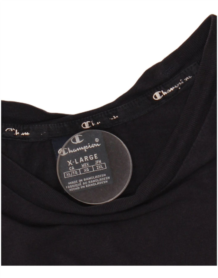 Champion Camiseta Gráfica Hombre Top XL Azul Marino