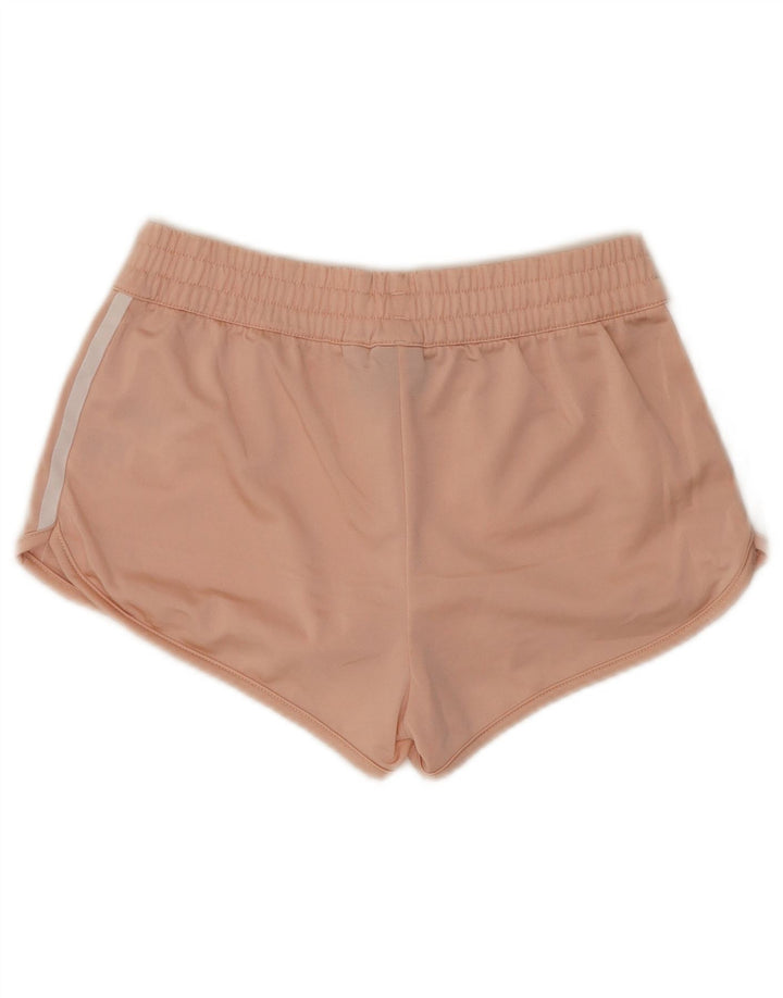 Adidas Pantalones cortos deportivos para mujer UK 10 Small Pink Poliéster