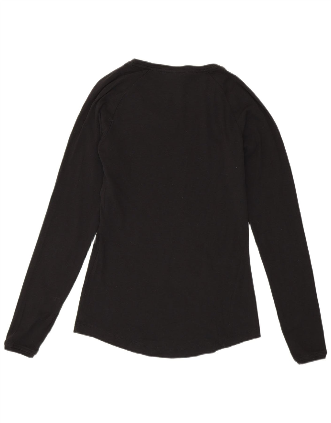 CHAMPION Mujer Heritage Fit Top Manga Larga UK 40 Grande Negro