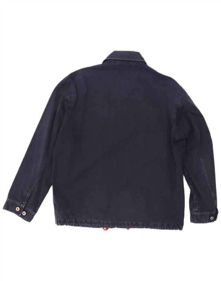 Murphy & Nye Chaqueta Bomber para Hombre UK 38 Mediana Azul Marino Algodón