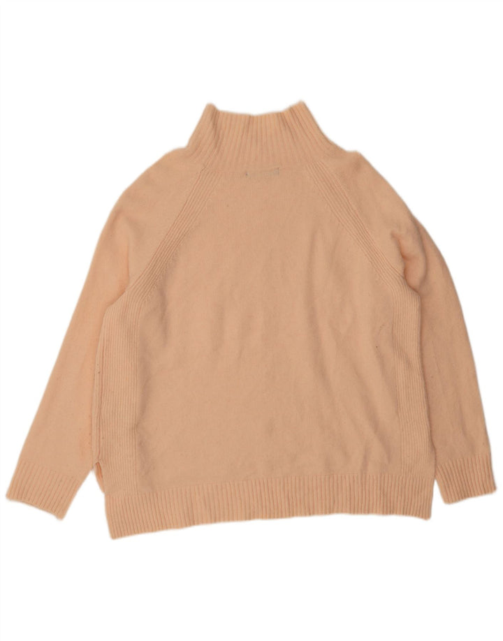 Marks & Spencer Suéter con Cuello Alto para Mujer UK 46 Grande Rosa
