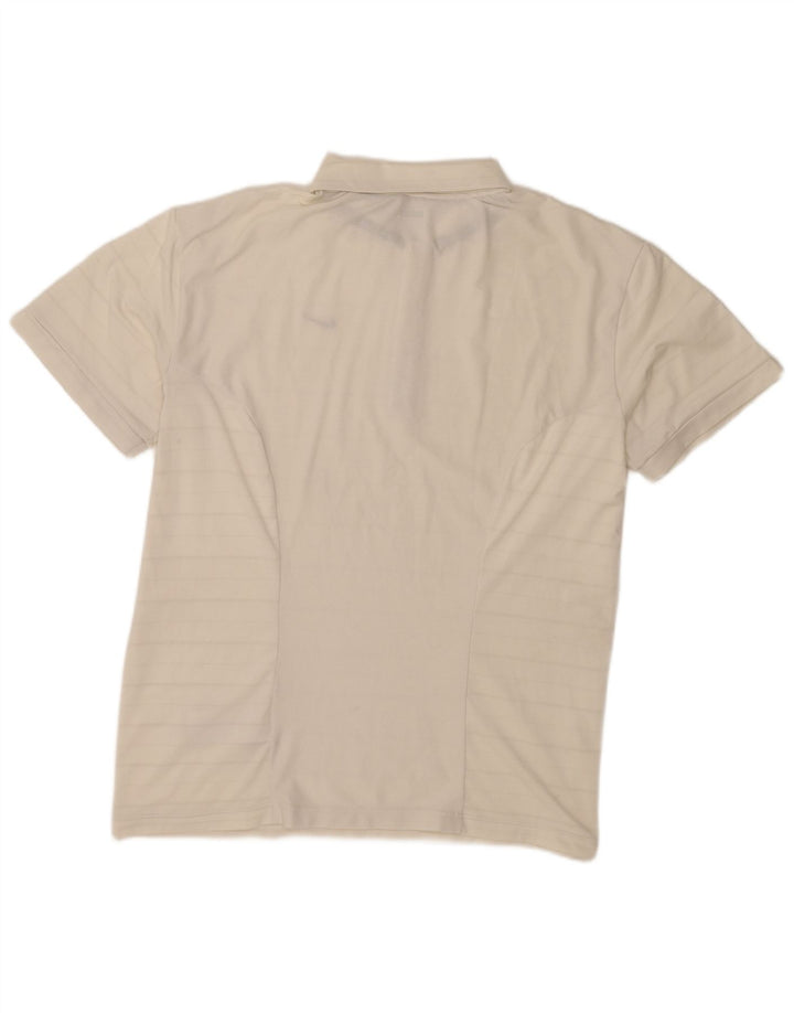 Nike Polo para hombre UK 47/48 2XL Poliéster a rayas blancas