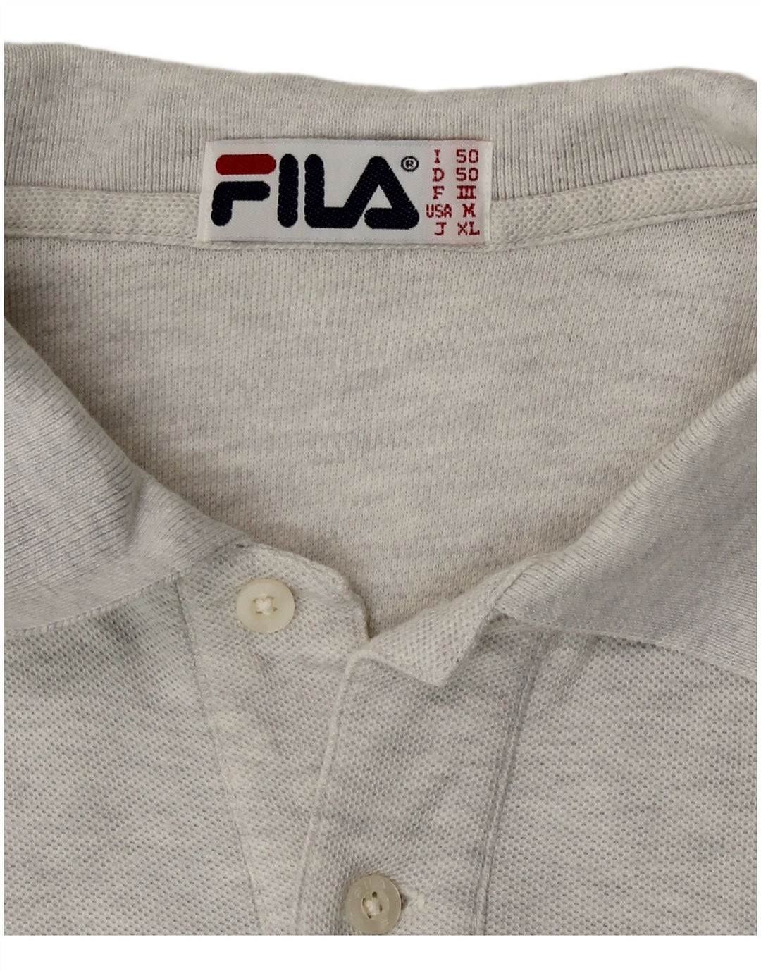 Polo Fila Hombre IT 50 Gris Medio