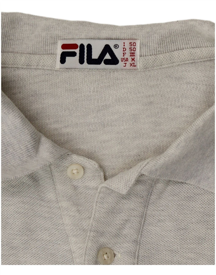 Polo Fila Hombre IT 50 Gris Medio