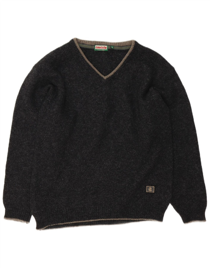 Invicta Jersey con Cuello en V para Mujer UK 40 XL Negro