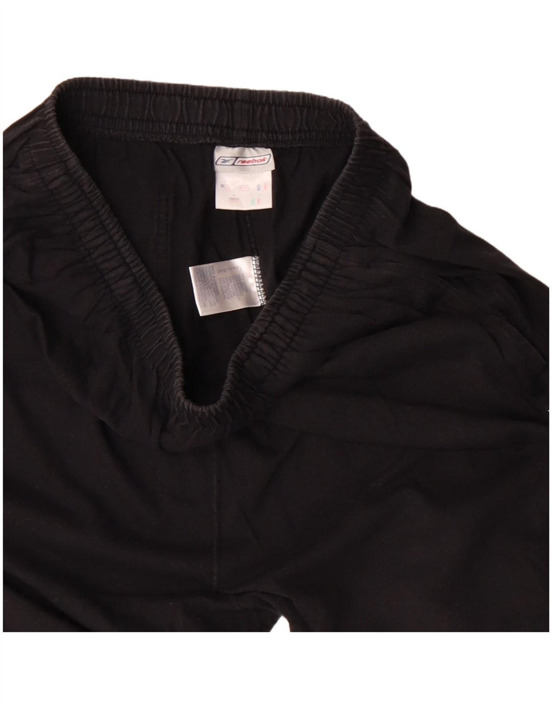 Reebok Bermudas Deportivas para Hombre XL Algodón Negro