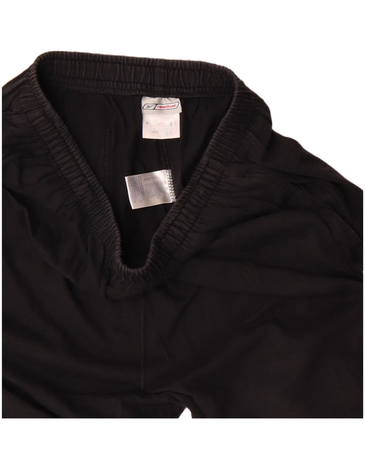 Reebok Bermudas Deportivas para Hombre XL Algodón Negro