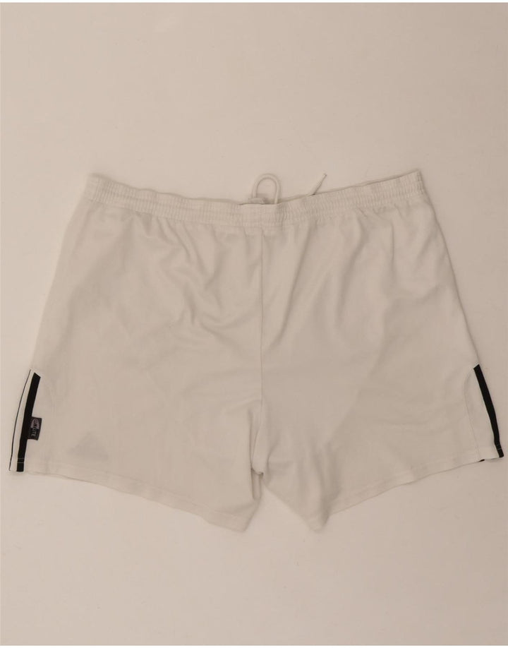 ADIDAS Mens Climalite Sport Shorts XL  White Vintage Adidas and Second-Hand Adidas from Messina Hembry 