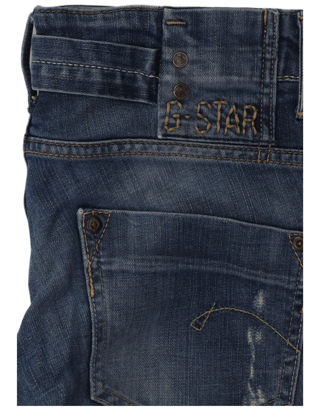 Vaqueros rectos desgastados para mujer G-STAR W29 L30 Azul