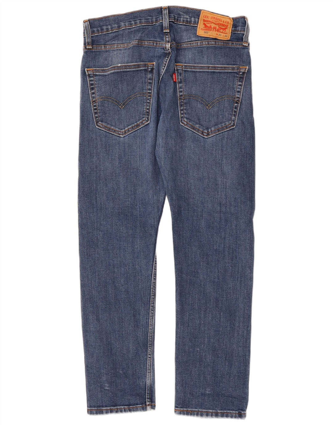 LEVI'S Vaqueros cónicos 502 para hombre W30 L30 Algodón azul