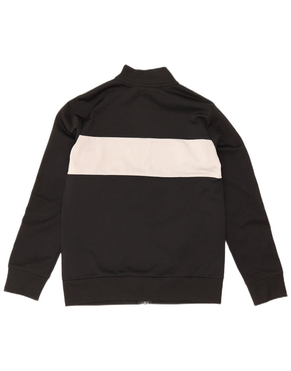 Adidas - Chaqueta de chándal para niño, 9-10 años, color negro, poliéster