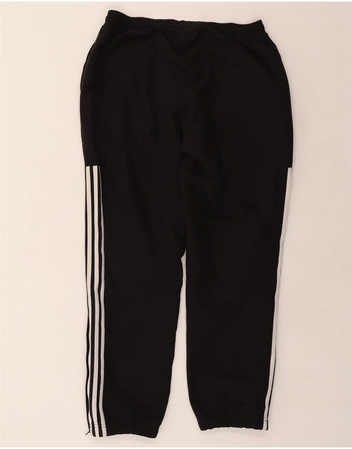 ADIDAS Hombre Chándal Pantalones Joggers Grande Negro Poliéster