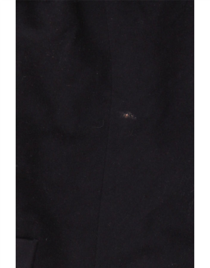 Jaeger Chaqueta tipo blazer con doble botonadura para mujer UK 6 XS Azul marino Lana nueva