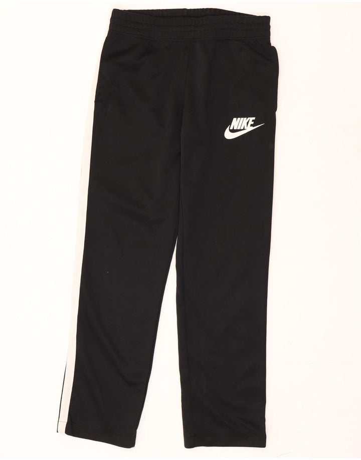 Nike - Pantalones de chándal para hombre (talla pequeña), color negro y poliéster