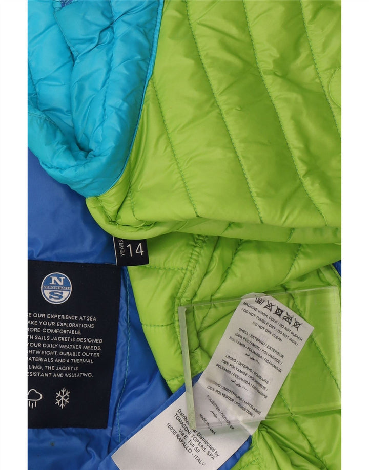 NORTH SAILS Chaleco acolchado niña 13-14 años Poliamida azul