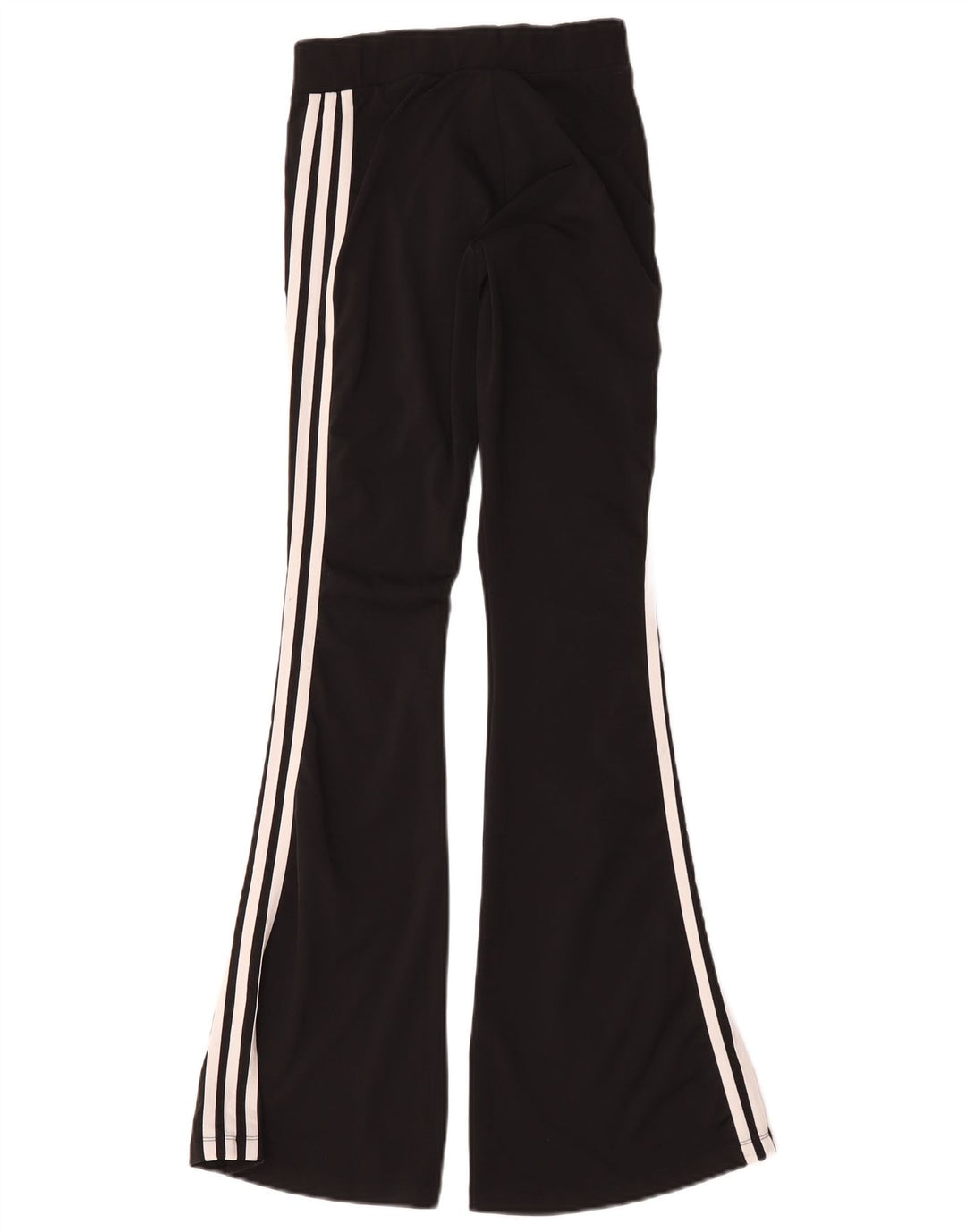 Adidas Leggings acampanados para mujer Reino Unido 8/10 Pequeño Poliéster negro
