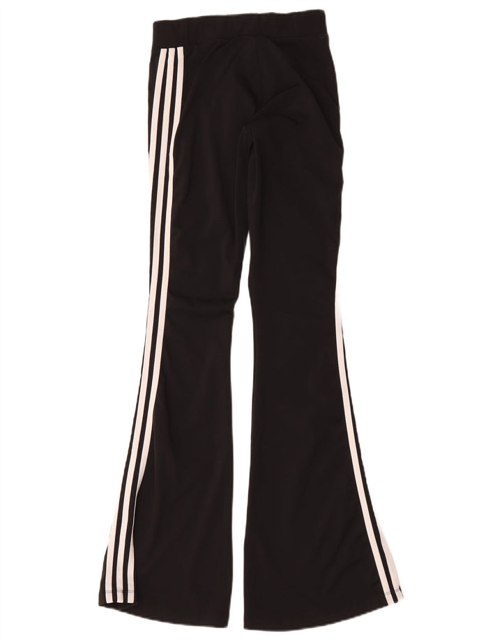 Adidas Leggings acampanados para mujer Reino Unido 8/10 Pequeño Poliéster negro
