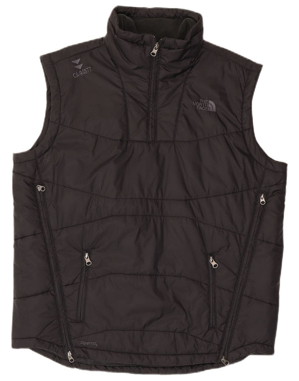 The North Face Chaleco acolchado tipo jersey para hombre UK 40 Large Nylon negro