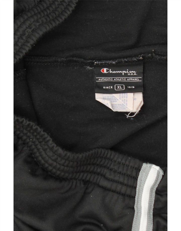Champion Pantalón De Chándal Hombre XL Negro Poliéster