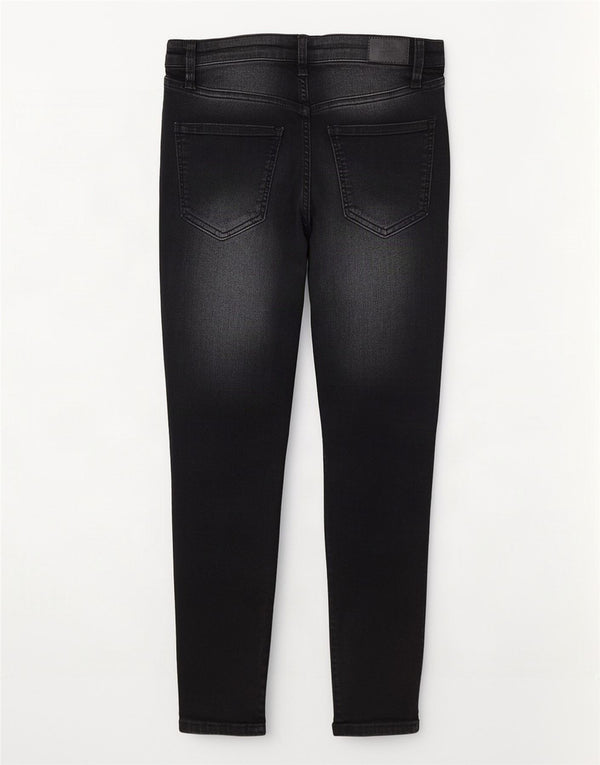 Vaqueros ajustados Joni para mujer de Topshop W30 L28 Algodón negro