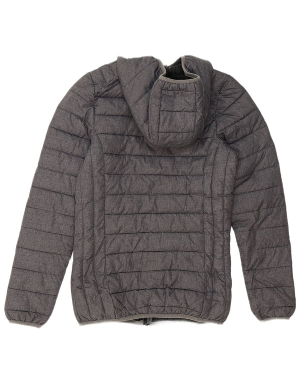 Chaqueta acolchada con capucha para mujer Ellesse UK 6 XS Poliéster gris