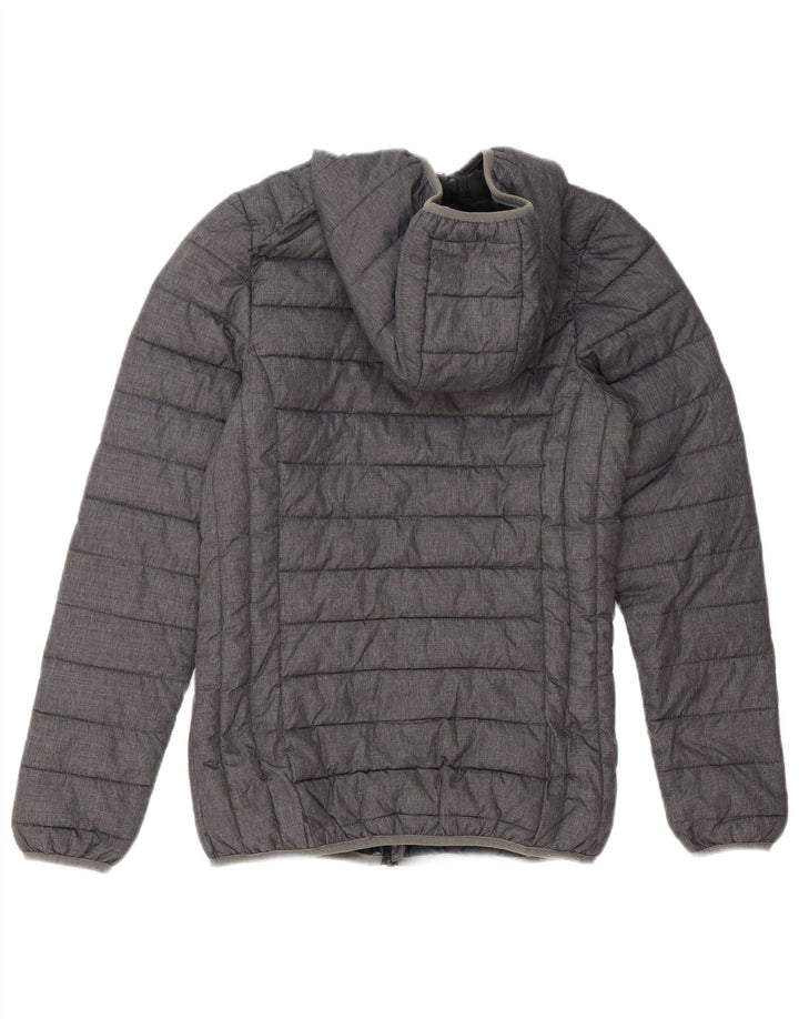 Chaqueta acolchada con capucha para mujer Ellesse UK 6 XS Poliéster gris