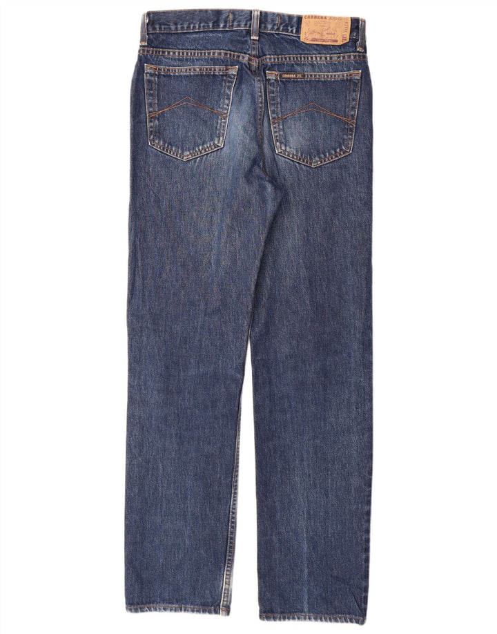 Carrera Jeans Rectos Para Hombre W32 L33 Azul