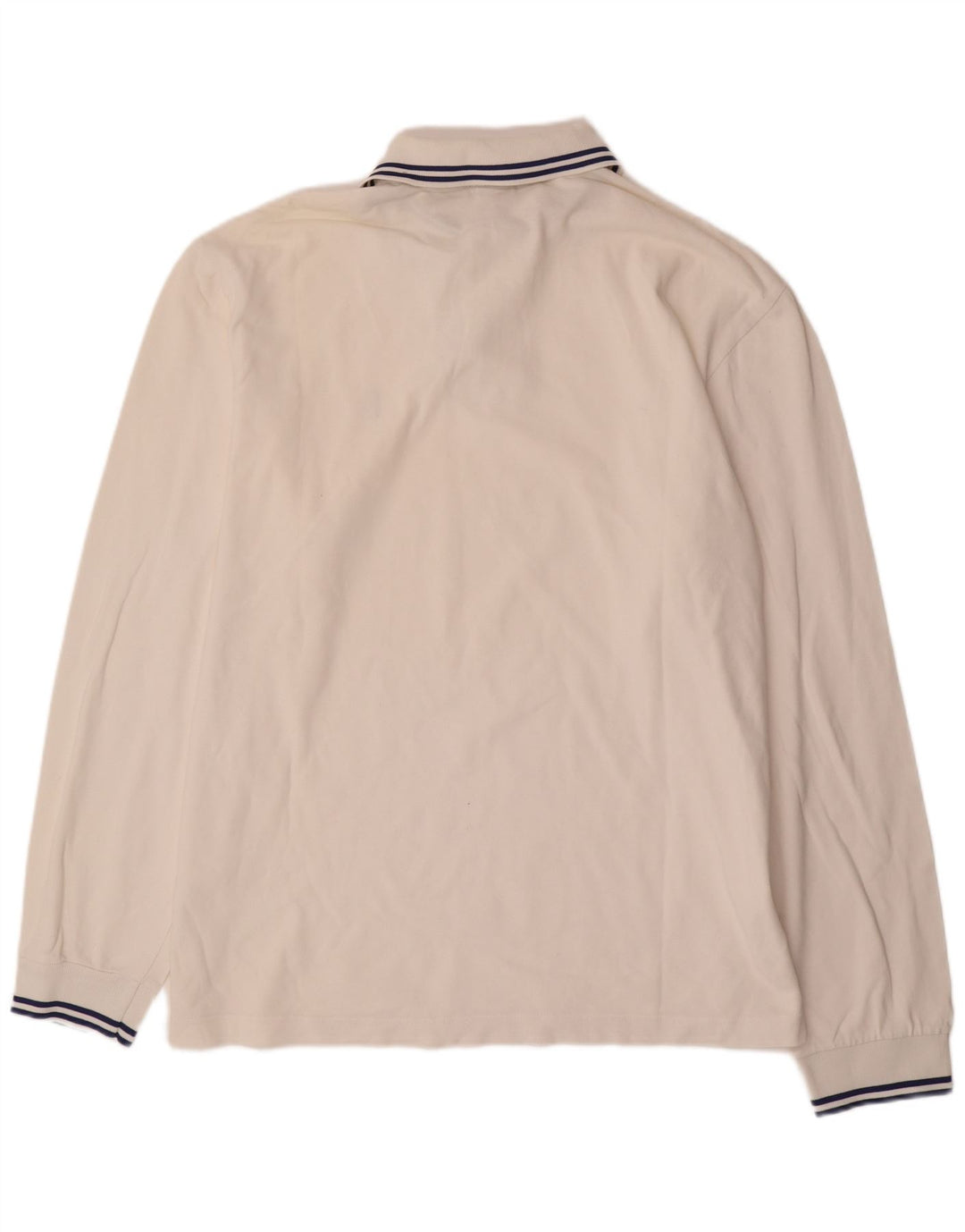 MARINA YACHTING Polo Manga Larga Hombre 3XL Blanco Algodón