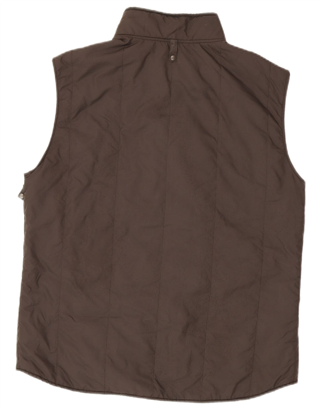 Massimo Dutti Chaleco acolchado con forro para hombre EU 52 Large Gris Poliéster