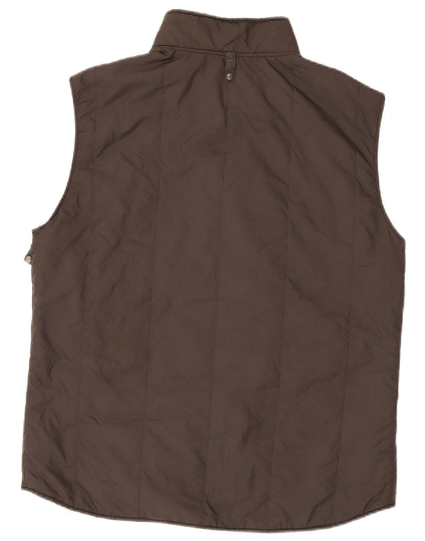 Massimo Dutti Chaleco acolchado con forro para hombre EU 52 Large Gris Poliéster