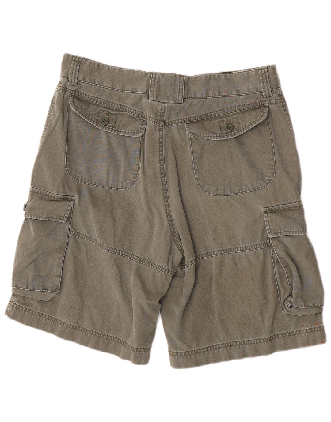 Pantalones cortos tipo cargo Izod para hombre W32 Algodón caqui mediano